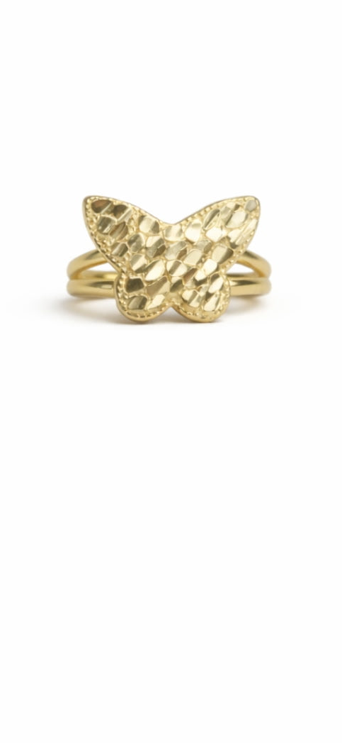 Butterfly Nugget Ring