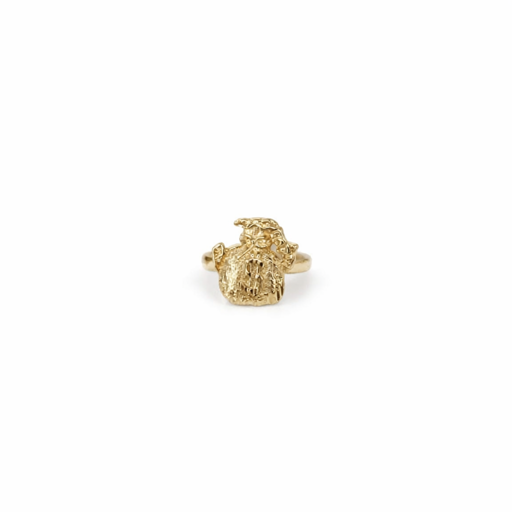 Gold Money Bag Ring