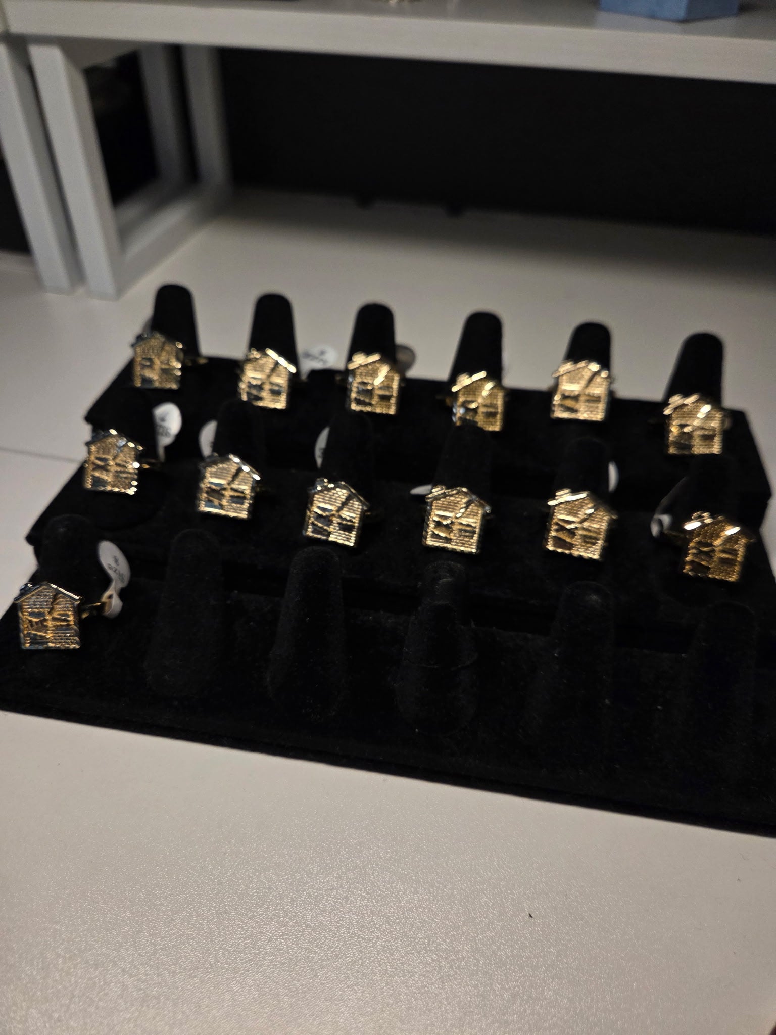 Trap House Ring- 18k Gold-Filled