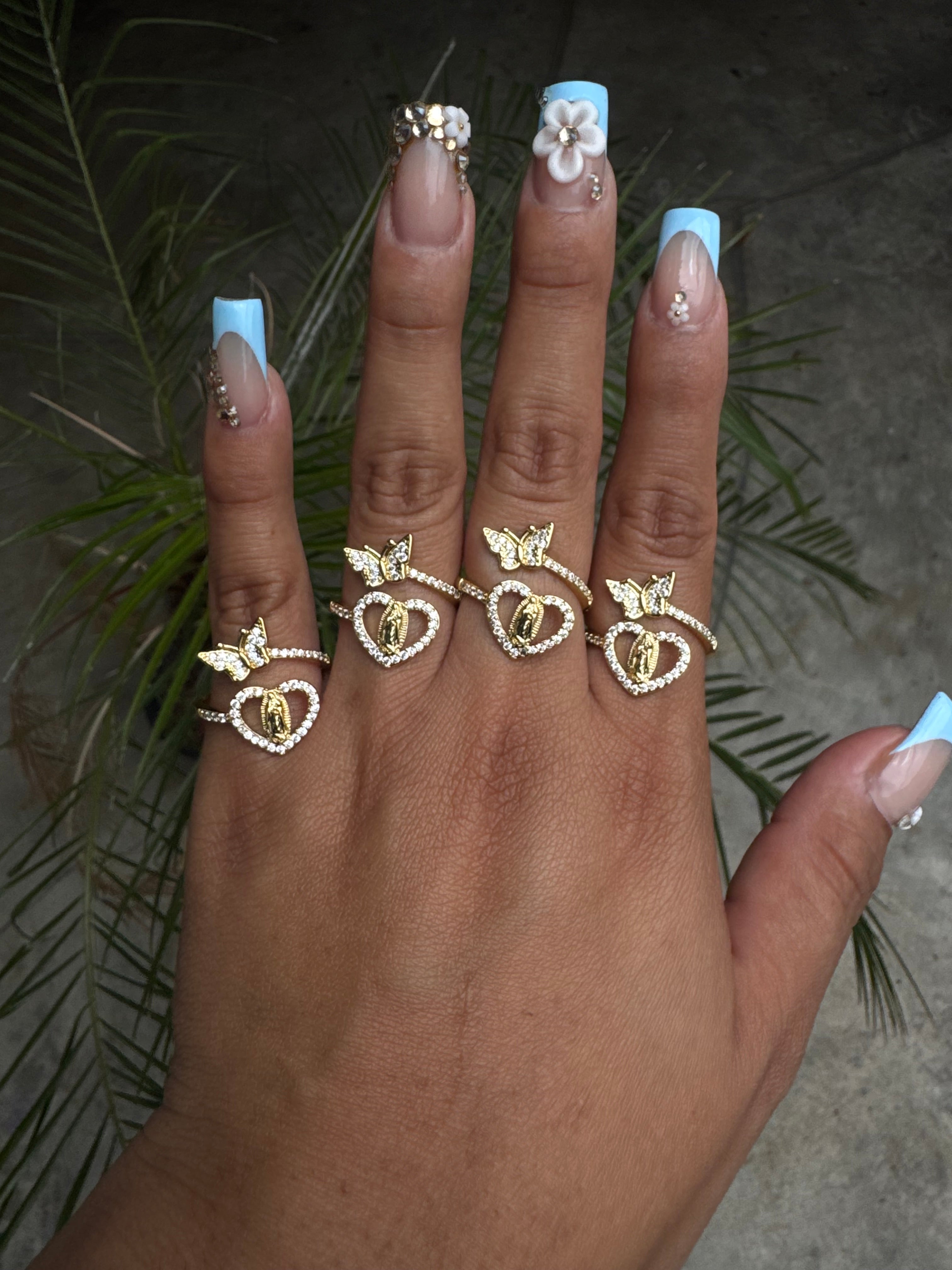 Adjustable Virgin Mary Ring