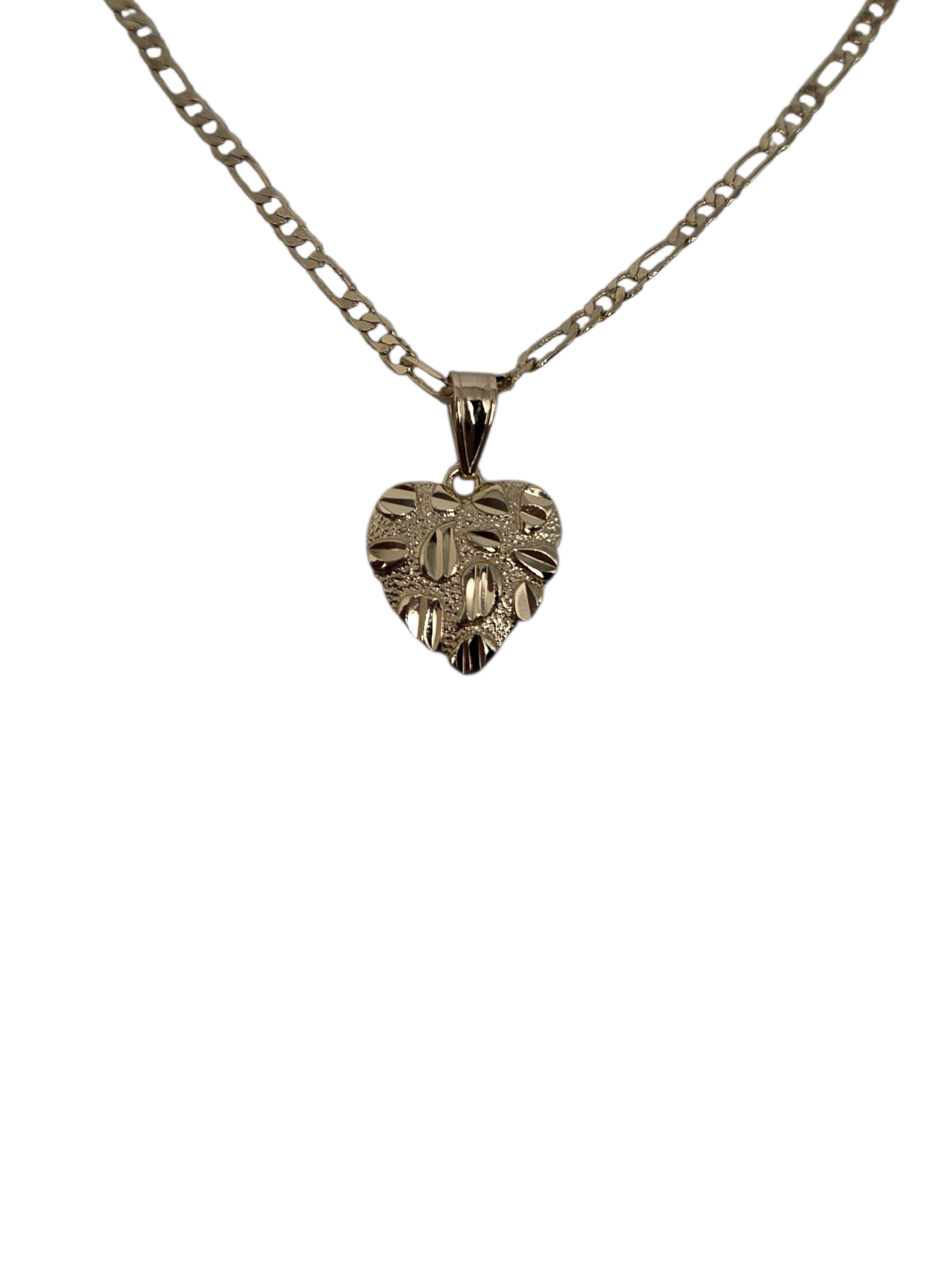 Heart Nugget Necklace- 18k Gold-Filled