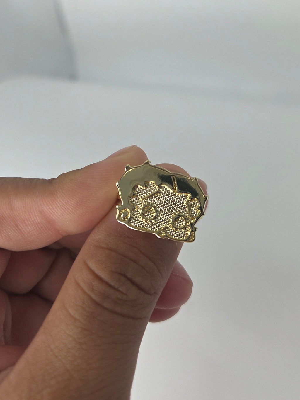 Betty Boop Ring- 18k Gold-Filled