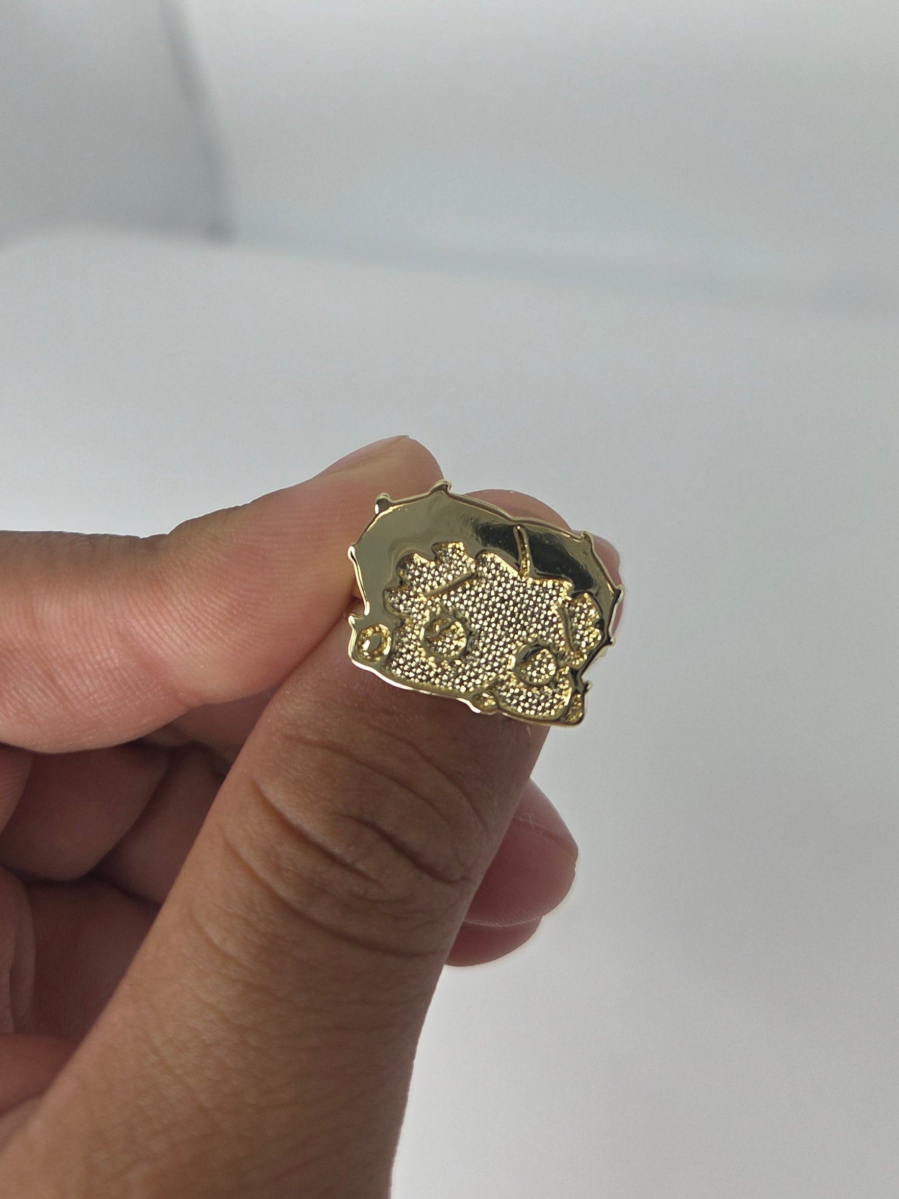 Betty Boop Ring- 18k Gold-Filled