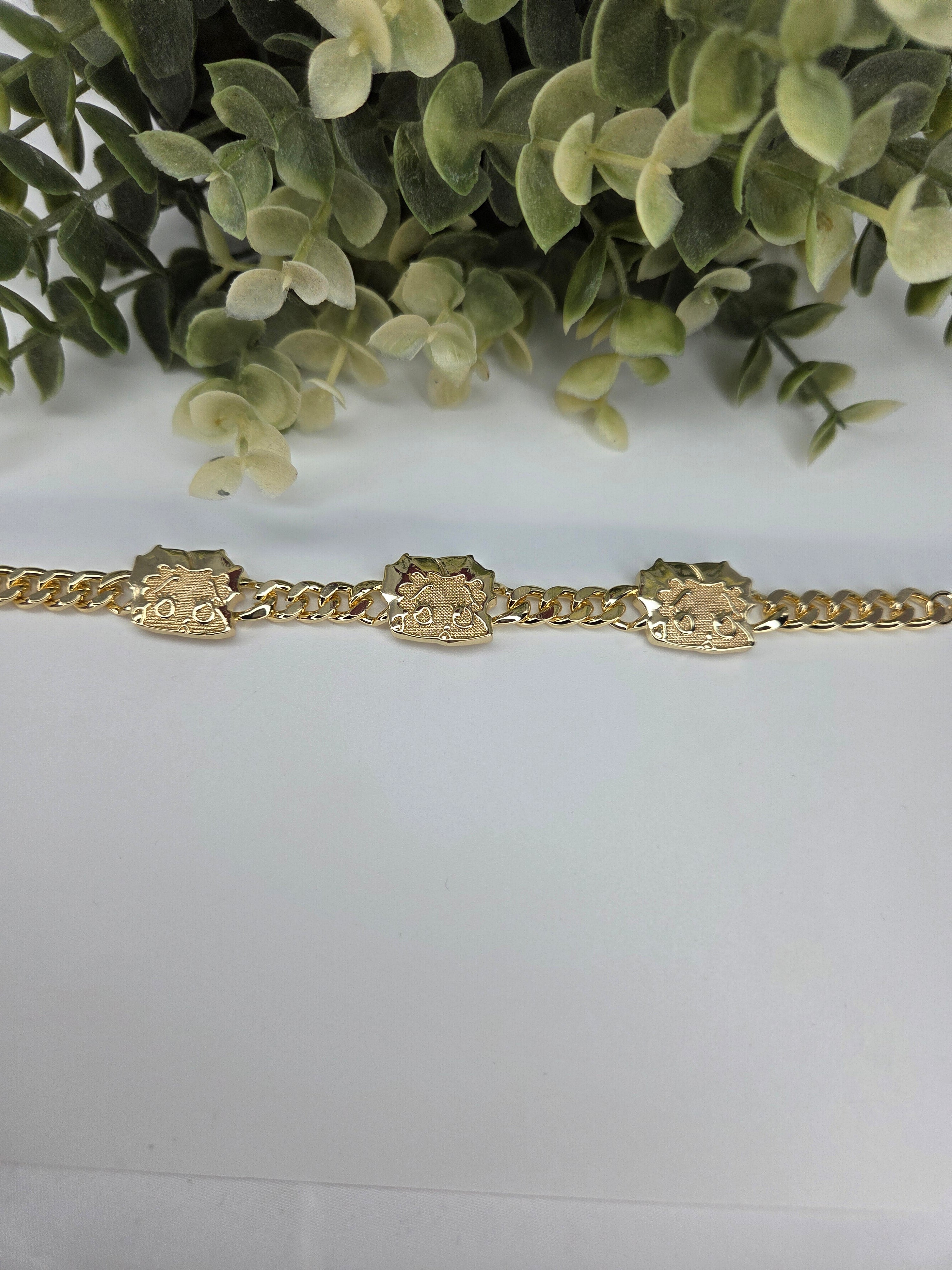 Betty Boop Cuban Bracelet