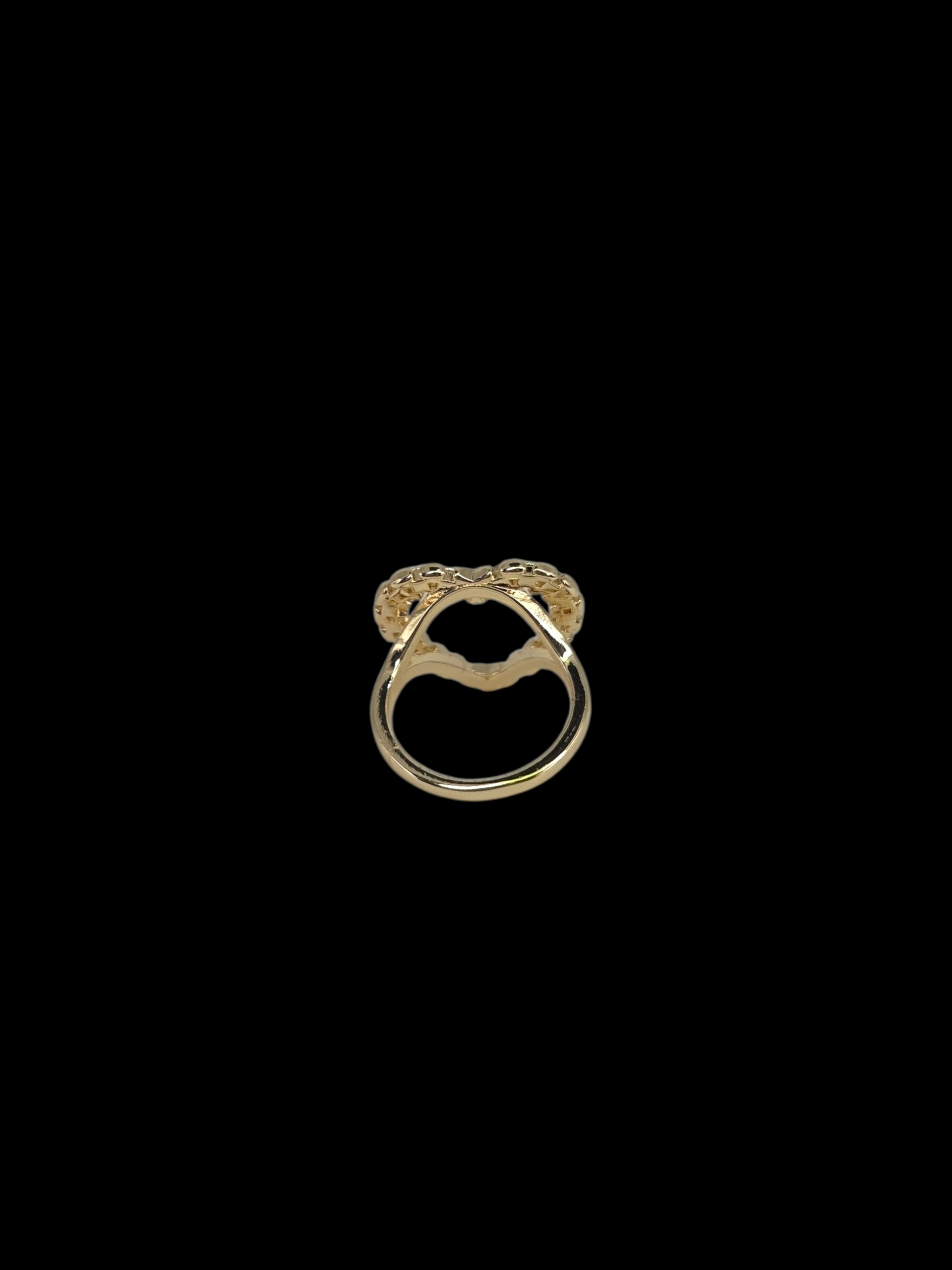 Gold Heart Rolex Ring