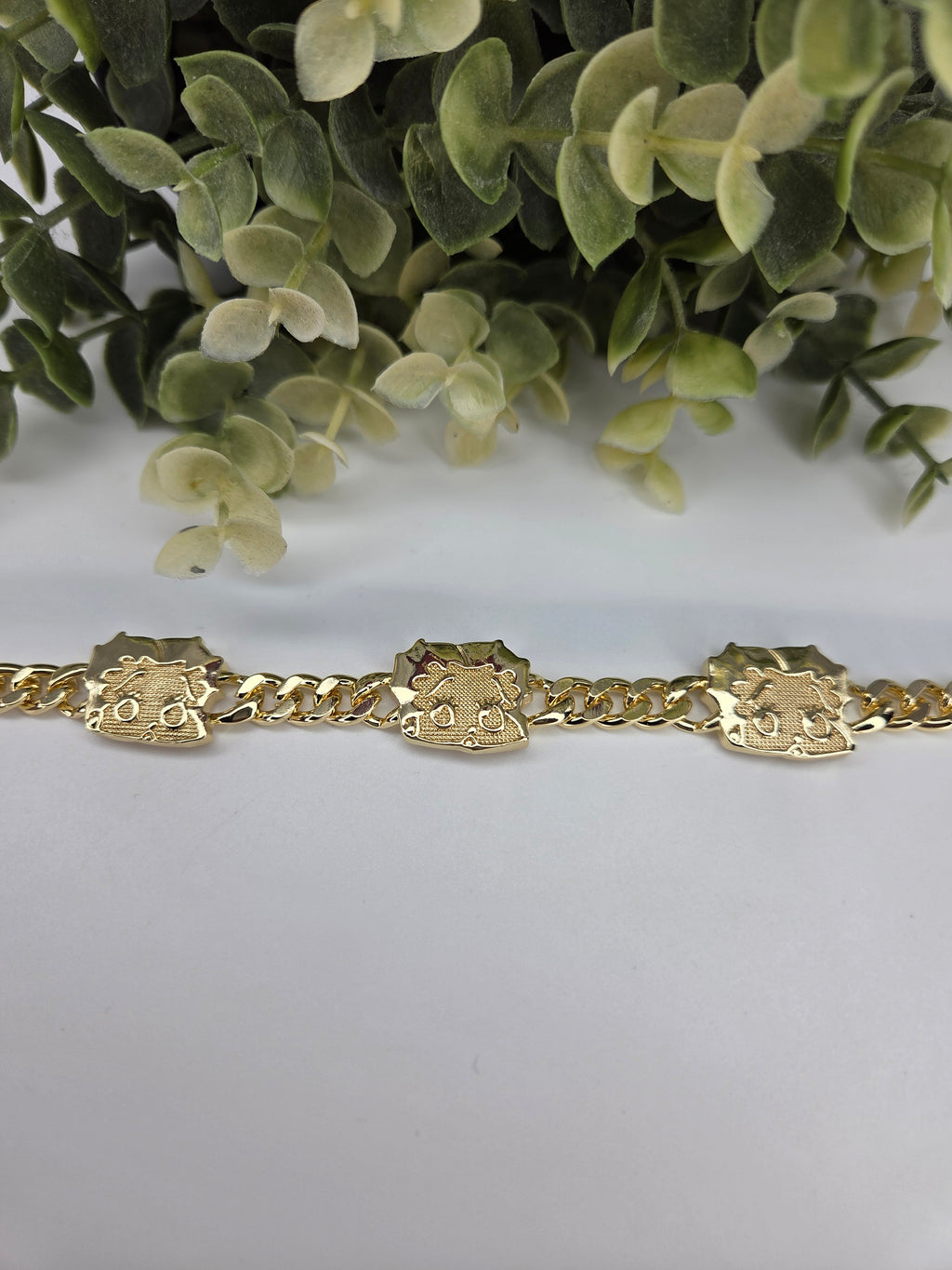 Betty Boop Cuban Bracelet
