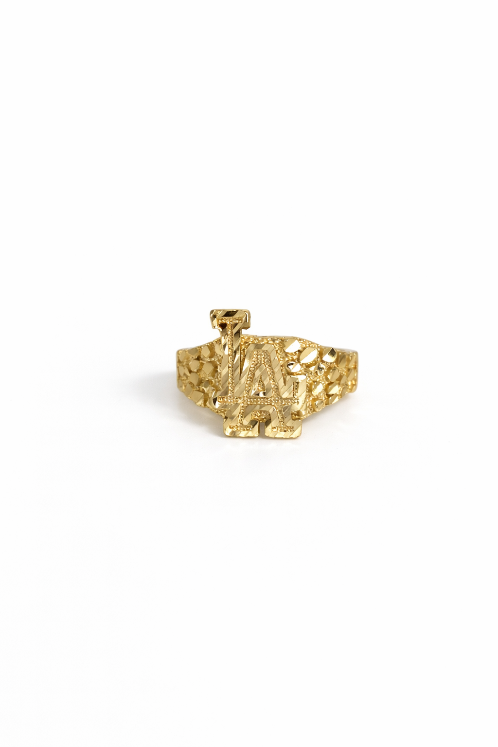 Los Angeles Nugget Ring- 18k Gold-filled
