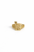 Los Angeles Nugget Ring- 18k Gold-filled