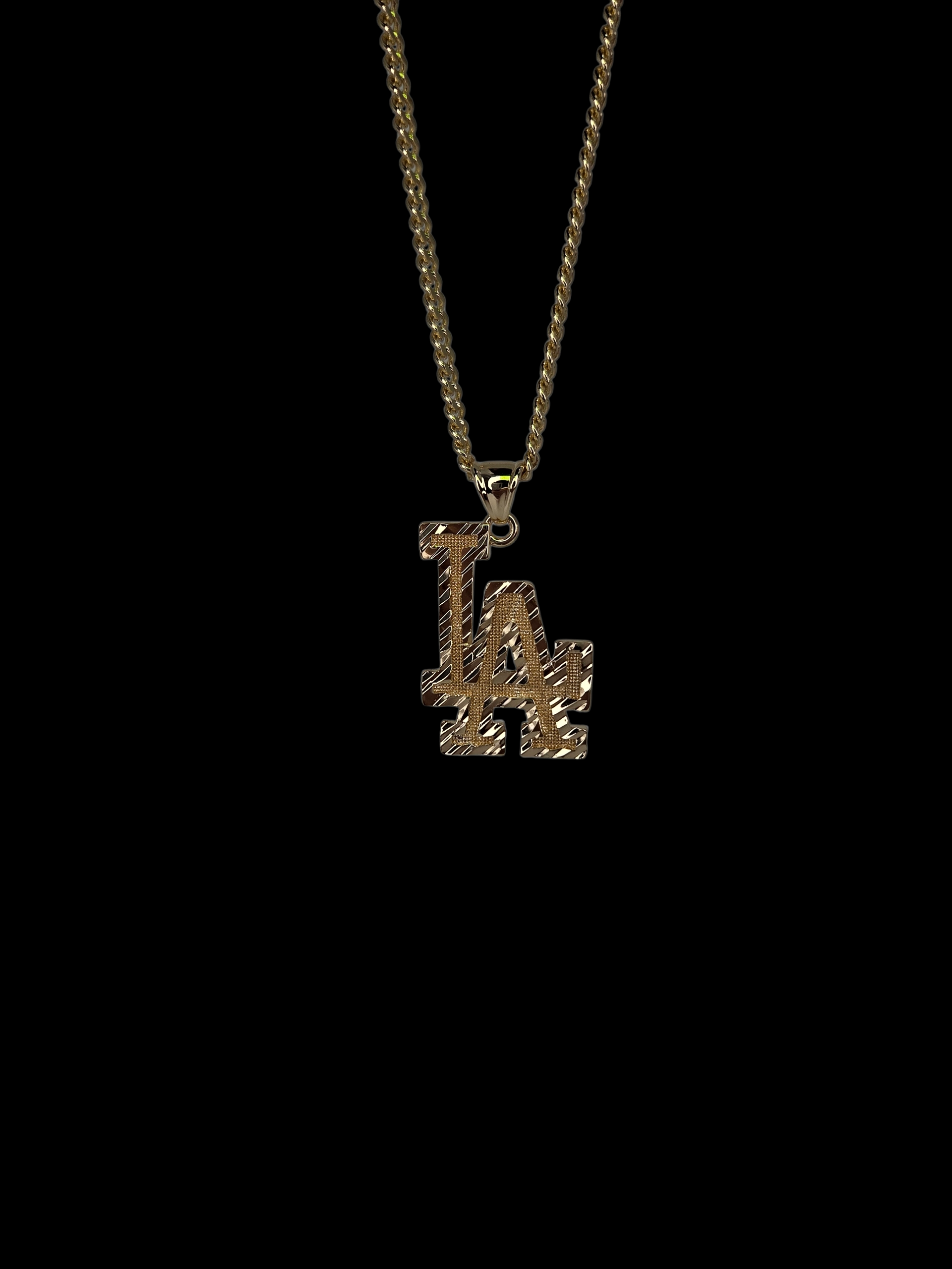 LA Gold Necklace - For Men And Women