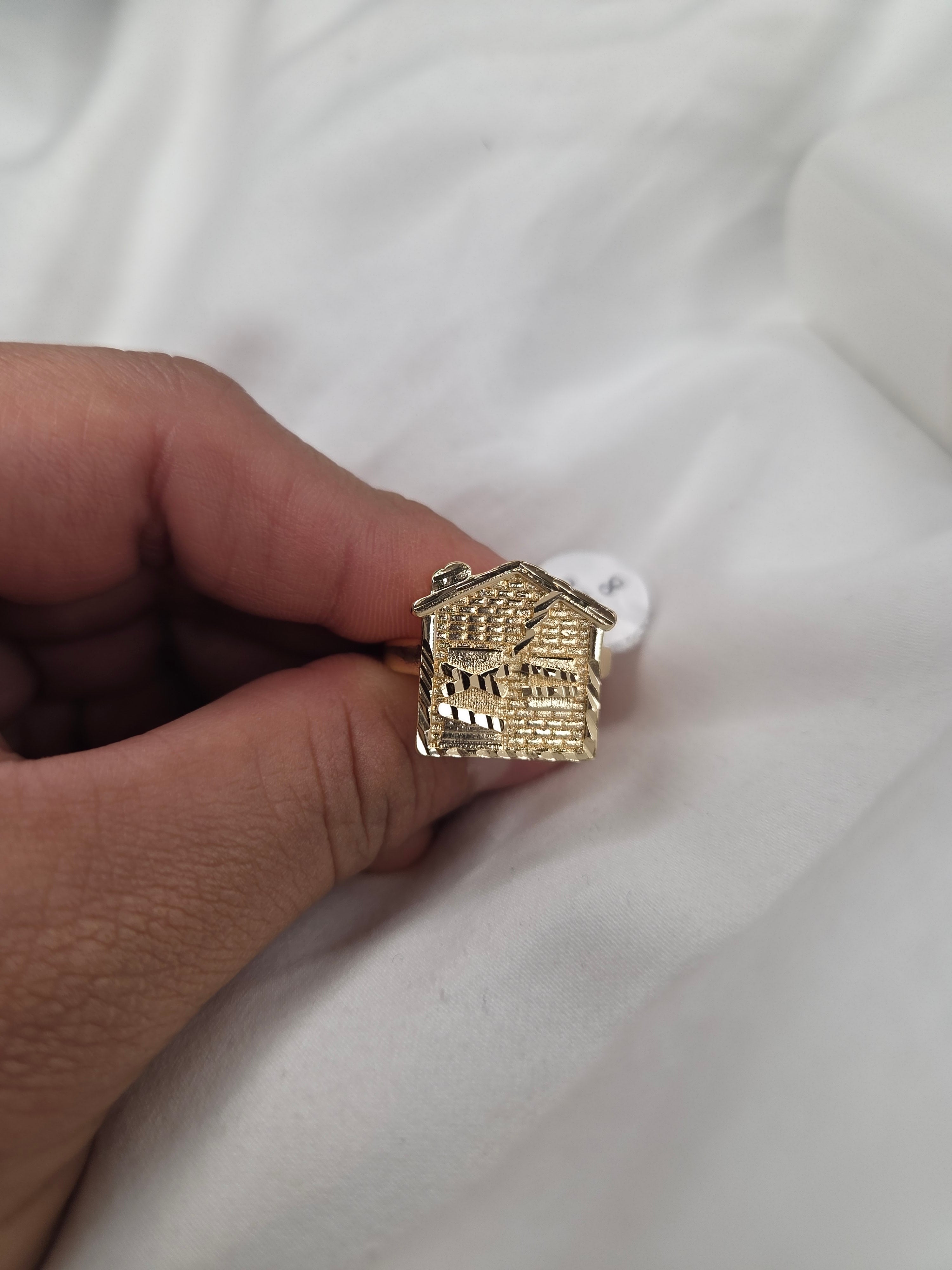 Trap House Ring- 18k Gold-Filled