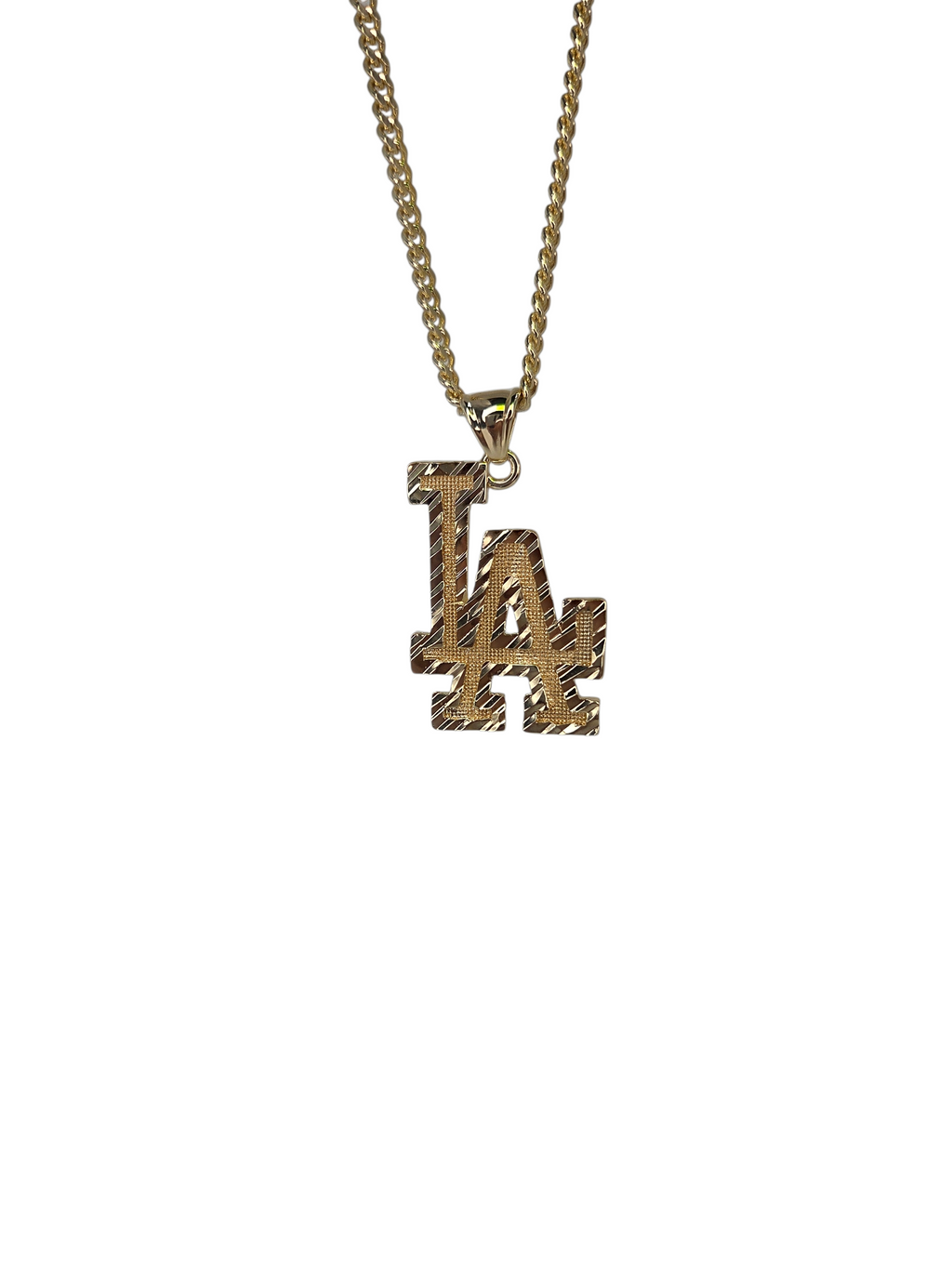 LA Gold Necklace - For Men And Women