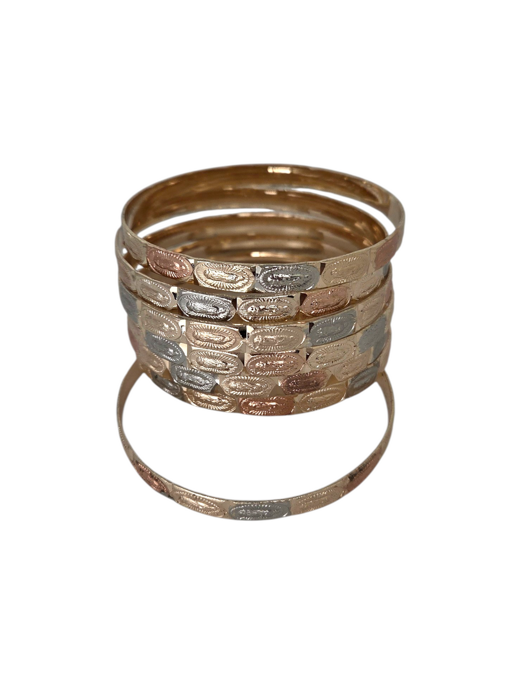Virgin Mary Bangles | Virgen De Guadalupe Semenarios