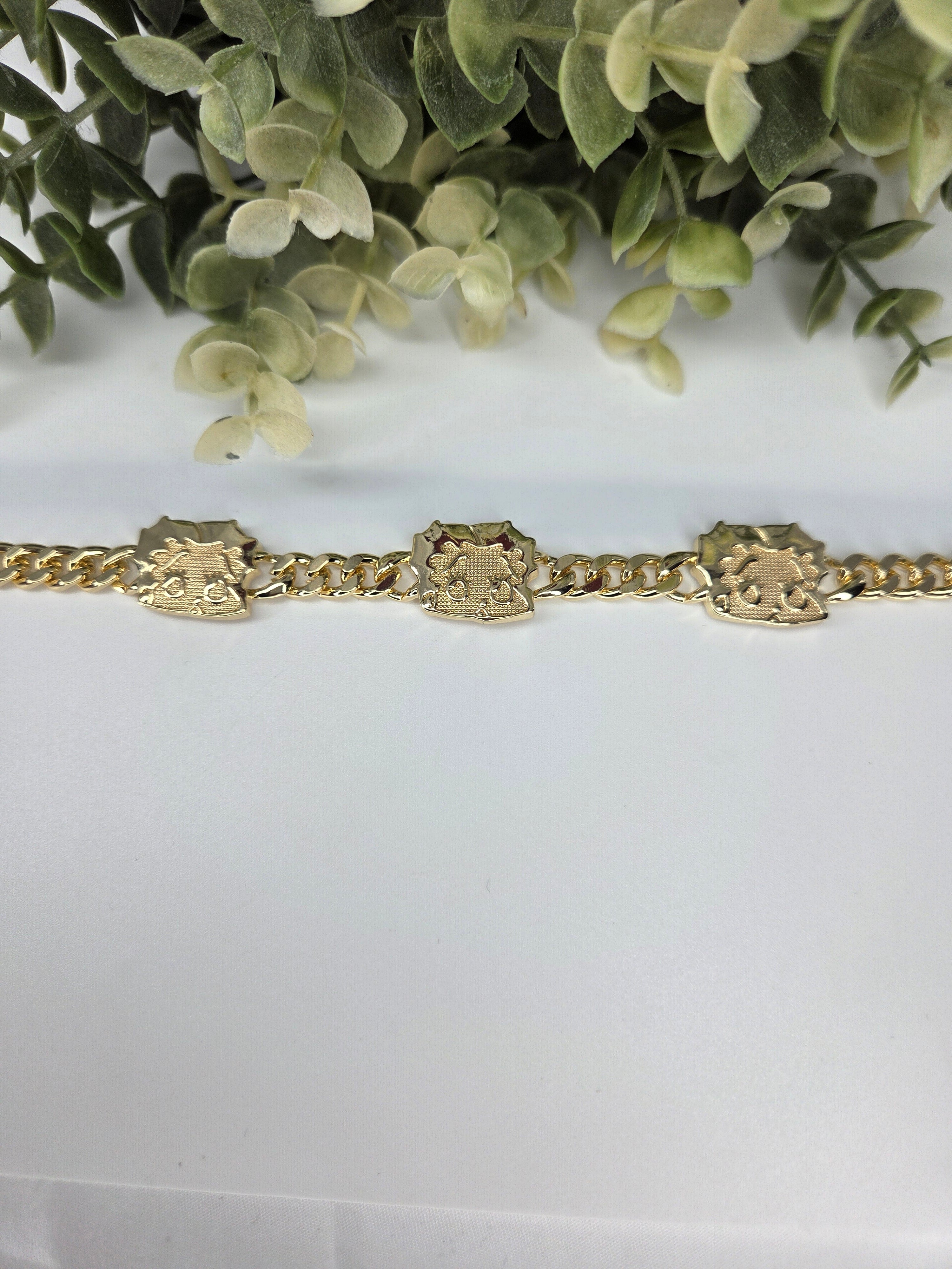 Betty Boop Cuban Bracelet